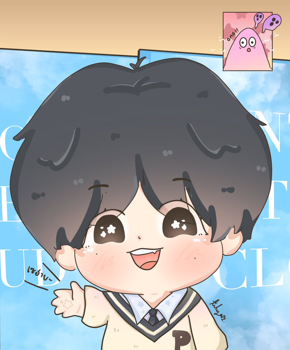 1paiaul's tweet photo. น้องแพทเซย์ฮายกั๊บ!👋🏻 เมื่อวานเจ็บมือ วาดมะทันน
#PatrickstarStudio #INTO1Patrick #แพทริค @patrick_pppat
| #AMwithart | https://t.co/F59MBiGp40