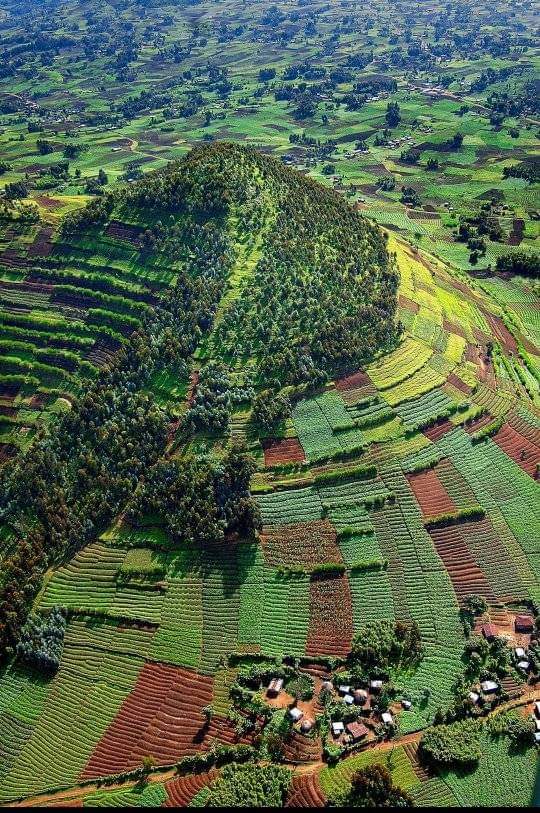 A morning view from rural places of Rwanda 🇷🇼 #Discoverafrica