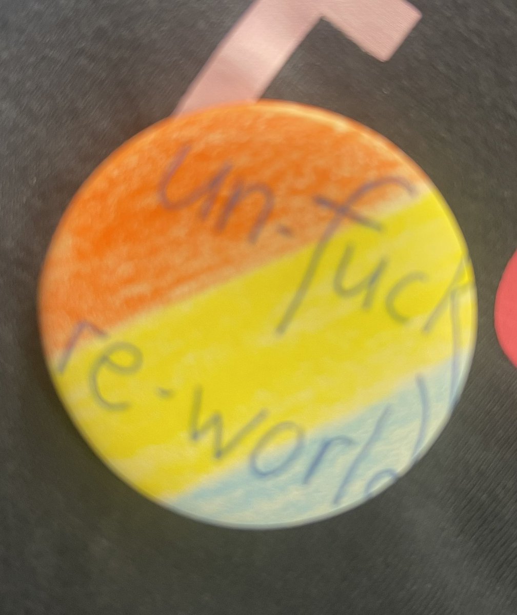 Unfuck>>>Reworld. Little activisms inspired by @clairegcoleman <a href="/jenraeis/">⭕️⭕️ Jen Rae ⭕️⭕️</a> We can and must adapt @DrSRiddle  @AustAssocResEd <a href="/kateycoleman/">Katey Coleman</a>