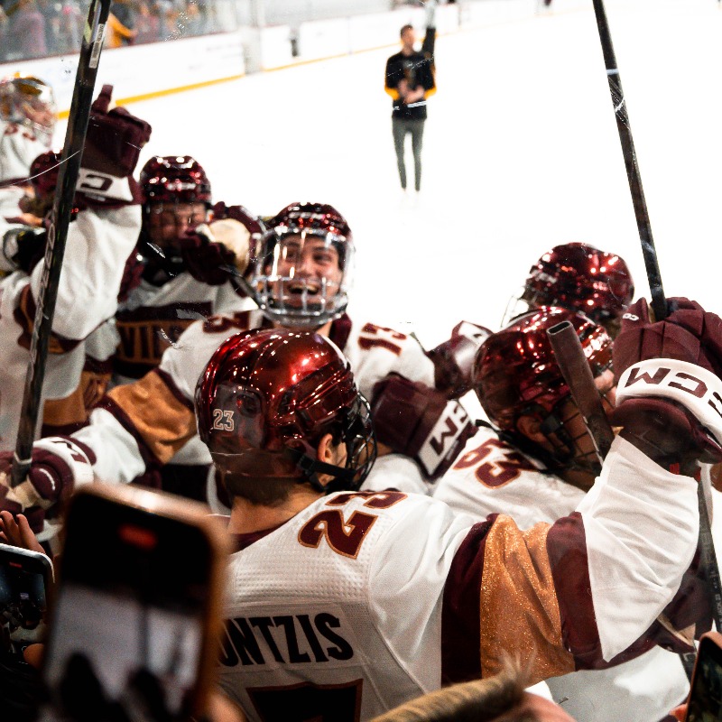 SunDevilHockey's tweet photo. check the game notes (and Pairwise rankings)...

we just beat the number one team in the country for our highest ranked win in program history