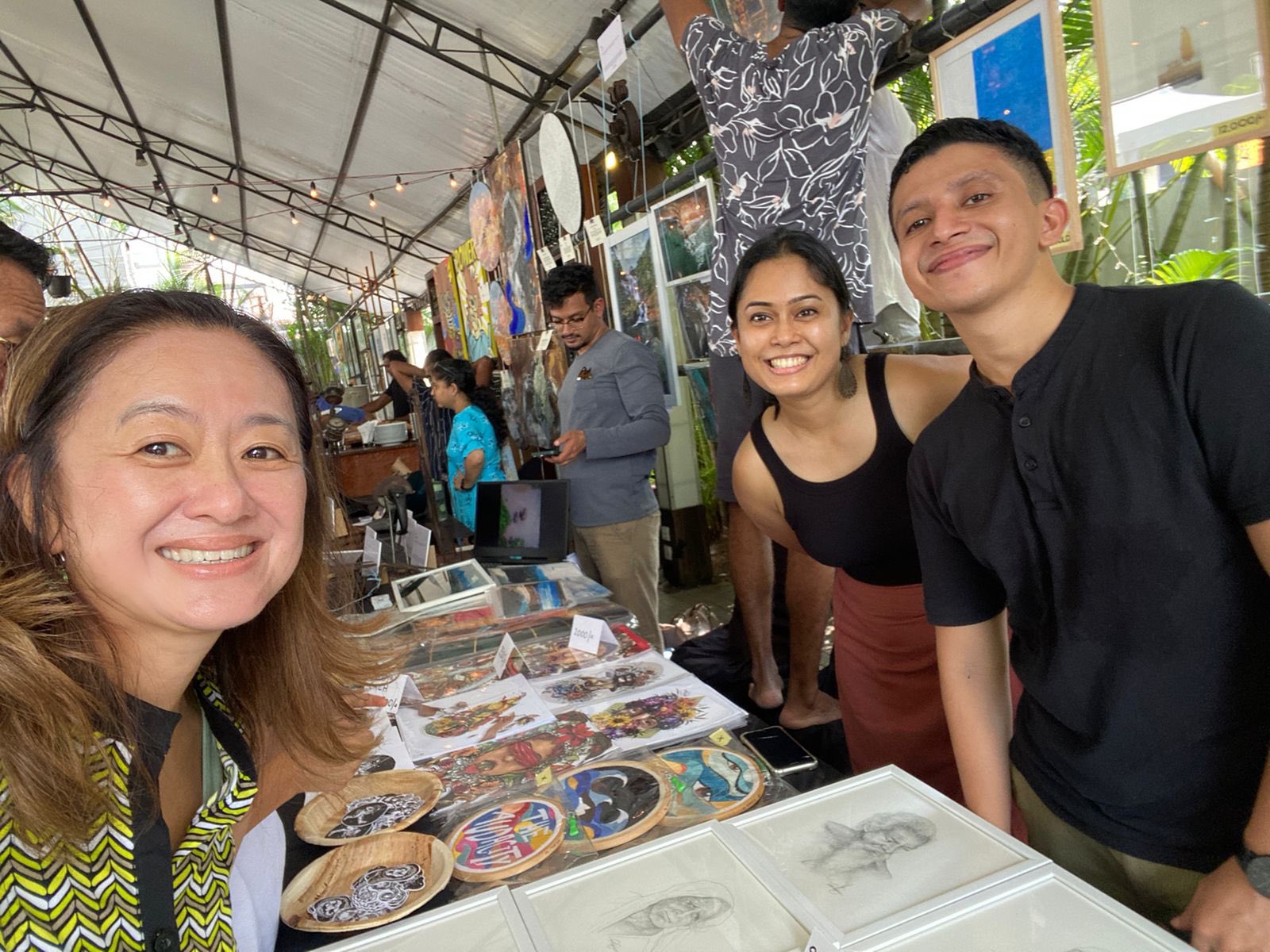 Julie Chung on Twitter: "Happy to meet these budding artists