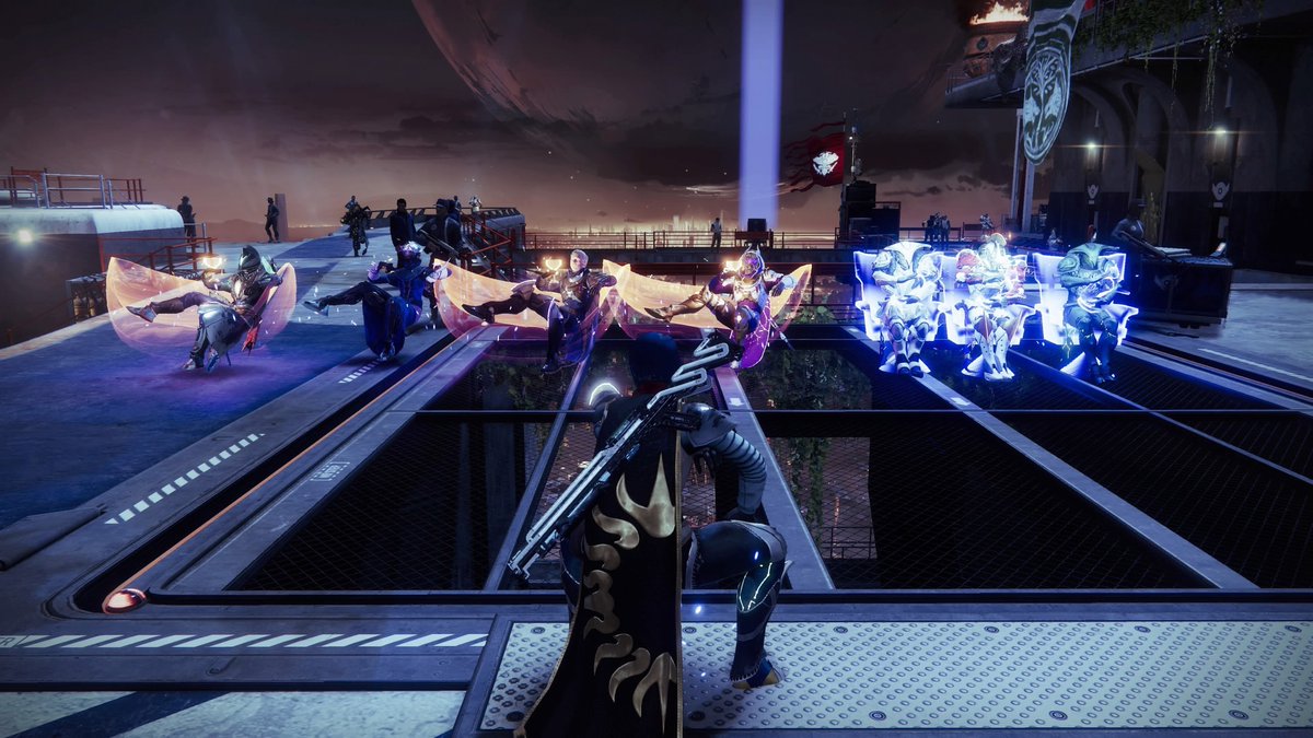 FernMystical's tweet photo. I was in my home screen (im in middle chair XD) #PS4share https://t.co/g4UMmRz8Tj