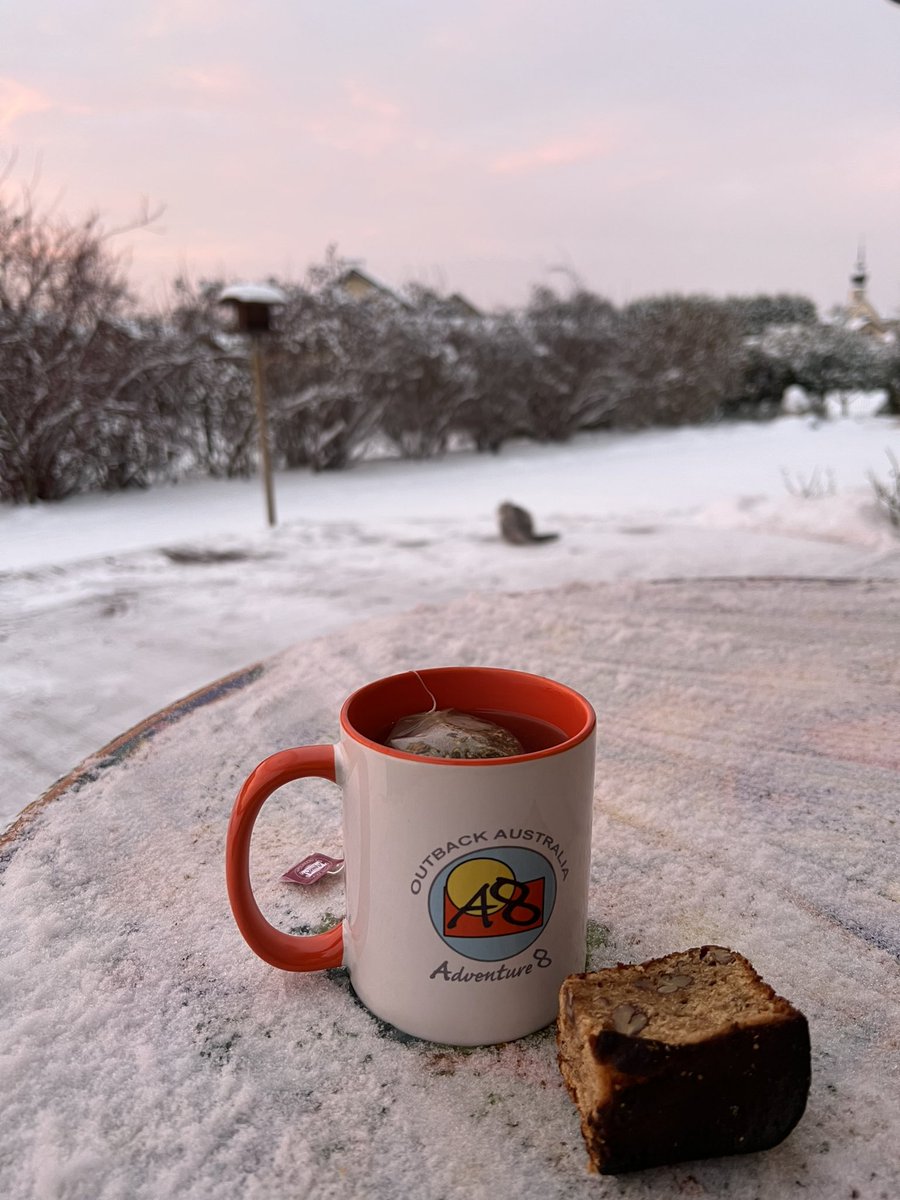 IvarsSmits's tweet photo. Rīta tēja #adventure8 stilā! ❄️☀️ #mīluziemu https://t.co/JVyzRF3PRp