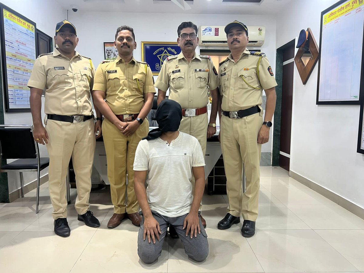 Thank you Mumbai Police @CPMumbaiPolice @MumbaiPolice @vishwasnp and the Entire team of Oshiwara police Station - Sr PI Dhanawade, PI Sima Sakunde, PSI Digambar Kurkute, HC Ashok Konde ,PC Vikram Sarnobat for nabbing this criminal Abhishek Narayan within 24 hrs🙏