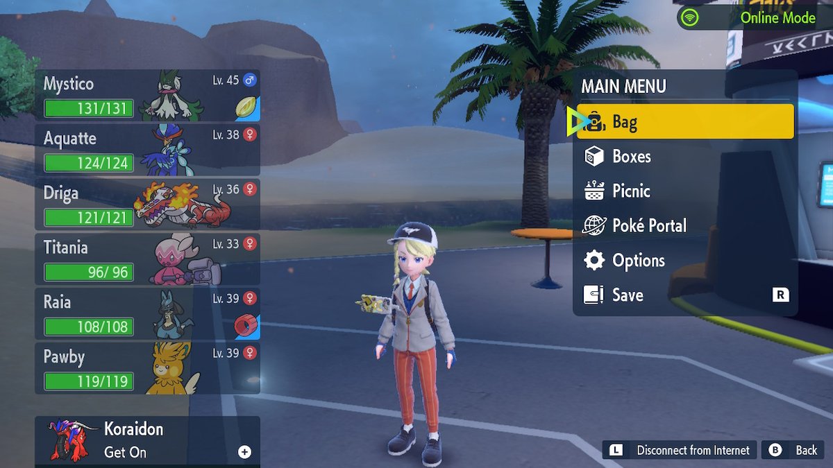 Da team now! I love new starters :3 #PokemonScarletViolet #NintendoSwitch