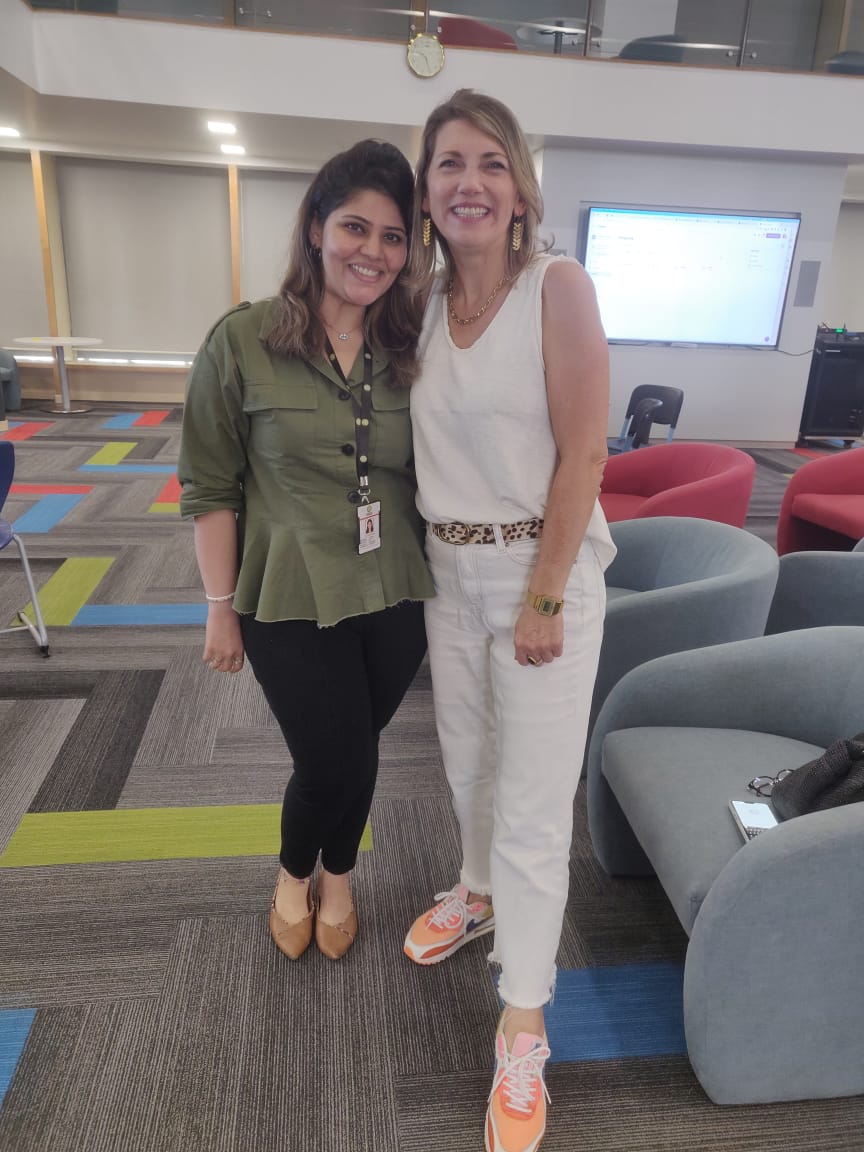 Canva is a powerful tool for students and teachers to explore. Today's hand on session was amazing as it gave us an opportunity to explore and create. Thank you <a href="/techiehouse/">Kimberly House</a> #OISCOL22