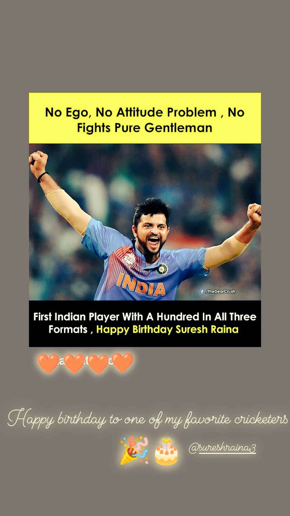 ranupatel389's tweet photo. @ImRaina happiest birthday 🎉🎂 https://t.co/PKcdGokQXZ