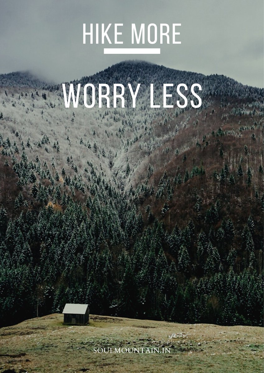 SoulMountainExp's tweet photo. Hike More, Worry Less.

#mountains #responsibletravel   #travel #ecotours #villagetours  #travelquotes  #India  #inspiration
#camping #hiking #trekking  #ruraltourism #India  #inspiration https://t.co/Z8KCZTlWo0