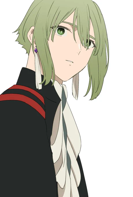 練習 グエルくん難し(主に髪) 