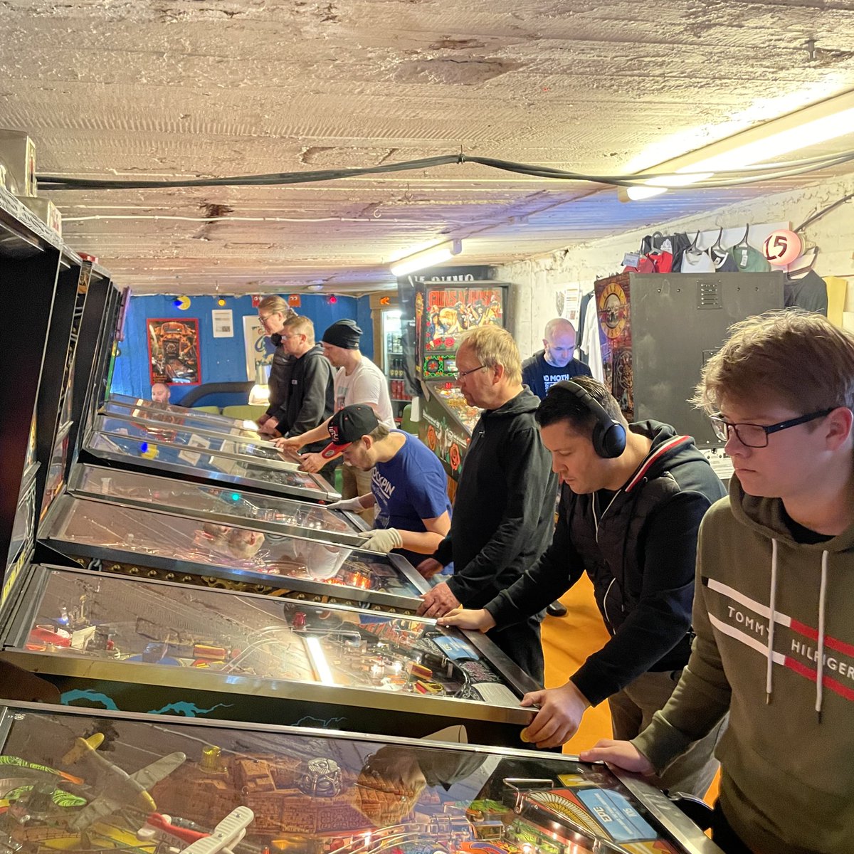k15pinball's tweet image. The playoffs of #k15open #pinball tournament will start soon. Warmups underway. See k15.fi for the schedule and details, and tv.k15.fi for live stream in the main tournament playoffs (if we get everything to work).