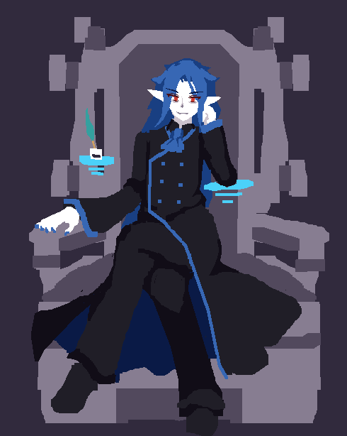 らくがき
くろがねの玉座 