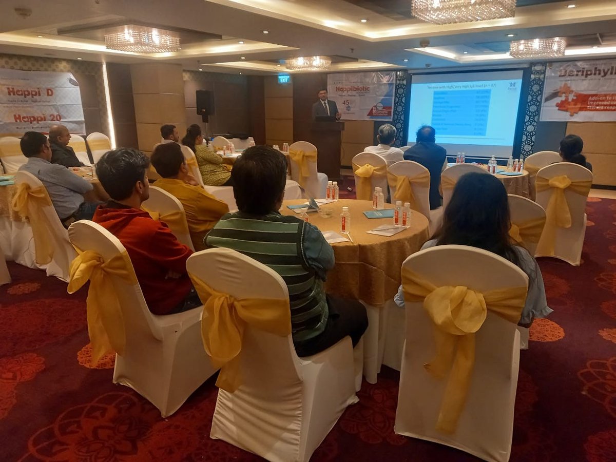 Had a wonderful interactive session on the topic 'Component resolved diagnosis (CRD) in molecular allergology : a case-based discussion'.
Many thanks to organizers for the wonderful event.
#CRD
#MolecularAllergology
#AllergyAsthma
#AllergyClinic
#JaykumarMehtaInterventionalPulmo