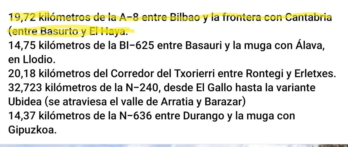 ctoral37's tweet photo. @RevillaMiguelA , Cuando pensaras en los Cántabros? No te parece lógico un peaje de 1 euro para particulares y para profesionales igual que ponga el GV, en la A8 entre Haya y Pesues?
Y con parte de lo recaudado subvencionar el peaje del profesional cántabro que vaya a Frontera? https://t.co/omLo8ulmLs
