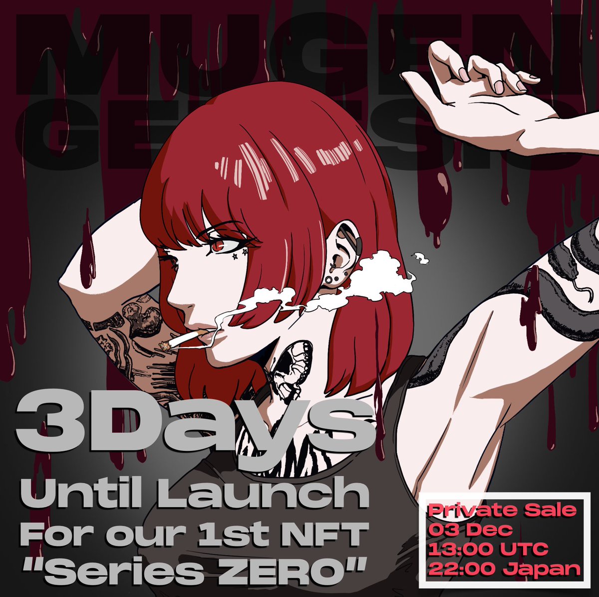 3 Days until launch✨
#MUGENGenesis