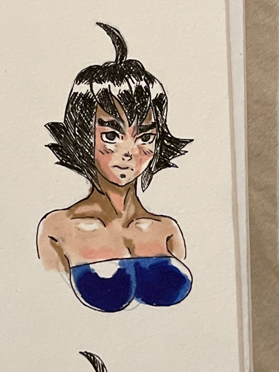 Decided to play around with skin tone markers. I think I’m start to get the hang of it… a bit