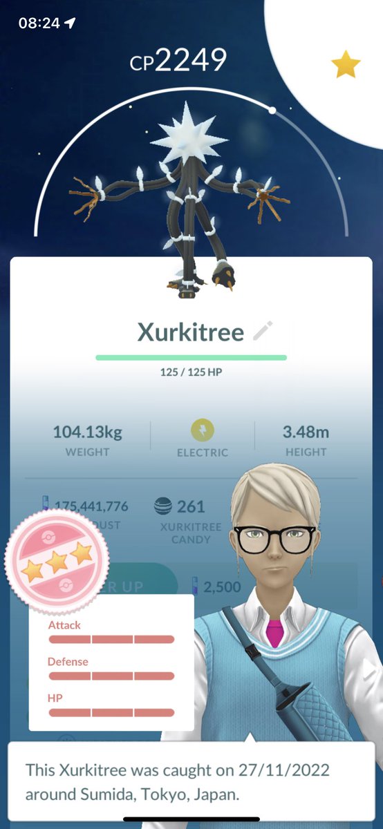 Azuzaaaaa (<a href="/azureeeen1225/">あずりん🥳</a> 🥺🥺🥺)
Thanks a lot for this beautiful hundo 🥺🥷🏼
#PokemonGO #UltraBeastArrival