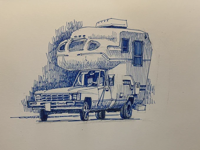 More and more Jeff MacNelly is showing up when I draw, it's weird 