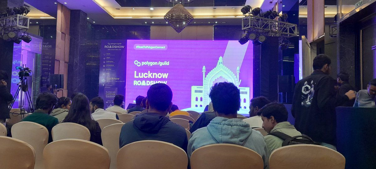 Krishn_aGupta's tweet photo. #Polygon is here at Lucknow

#PolygonGuildLucknow 
#RoadToPolygonConnect 
@PolygonGuildLko 
@0xPolygon https://t.co/ZPzNTZjTLU