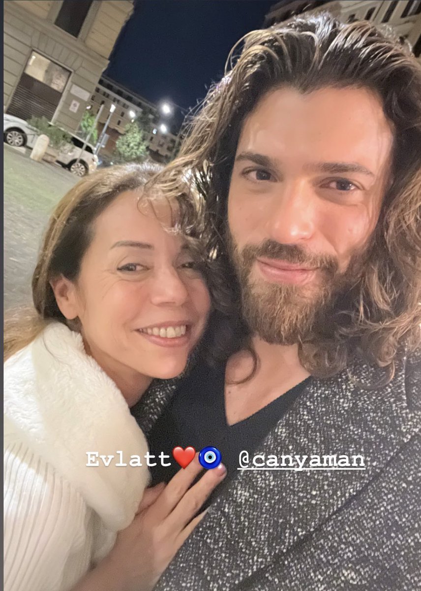 #CanYaman and his mother Guldem IG Story - Son ❤️🧿