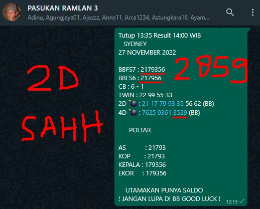 PakRamlan's tweet photo. SAHH JP LAGI KITA KAWAN KAWAN MANTAP KITA SIKATT BANDOT NYA..SELAMAT BUAT YANG SUDAH IKUTAN JP ANGKANYA PAKDE.#prediksiangka #prediksisydney #sydneyhariini #angkajitu #angkahoki #angkatogel #togeljitu #togelsydney #togelterpercaya https://t.co/GyrMioSA9m