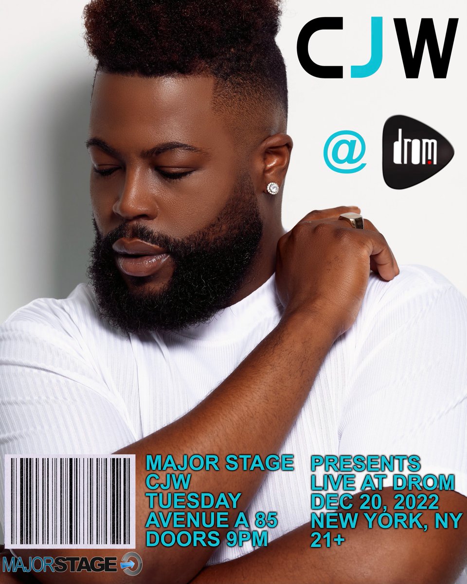 chrisweaver's tweet photo. @MajorStageMusic Presents ME! Live at @dromnyc December 20th 9PM 21+ to attend. GET YOU TICKETS NOW at https://t.co/AhV13aF1sE. I hope to see you there!! https://t.co/hkaTVCeKeo