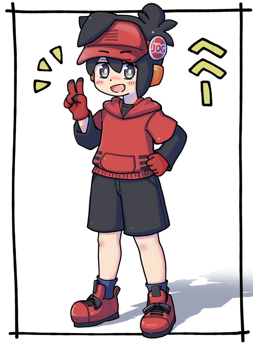 得意げジョグくん 