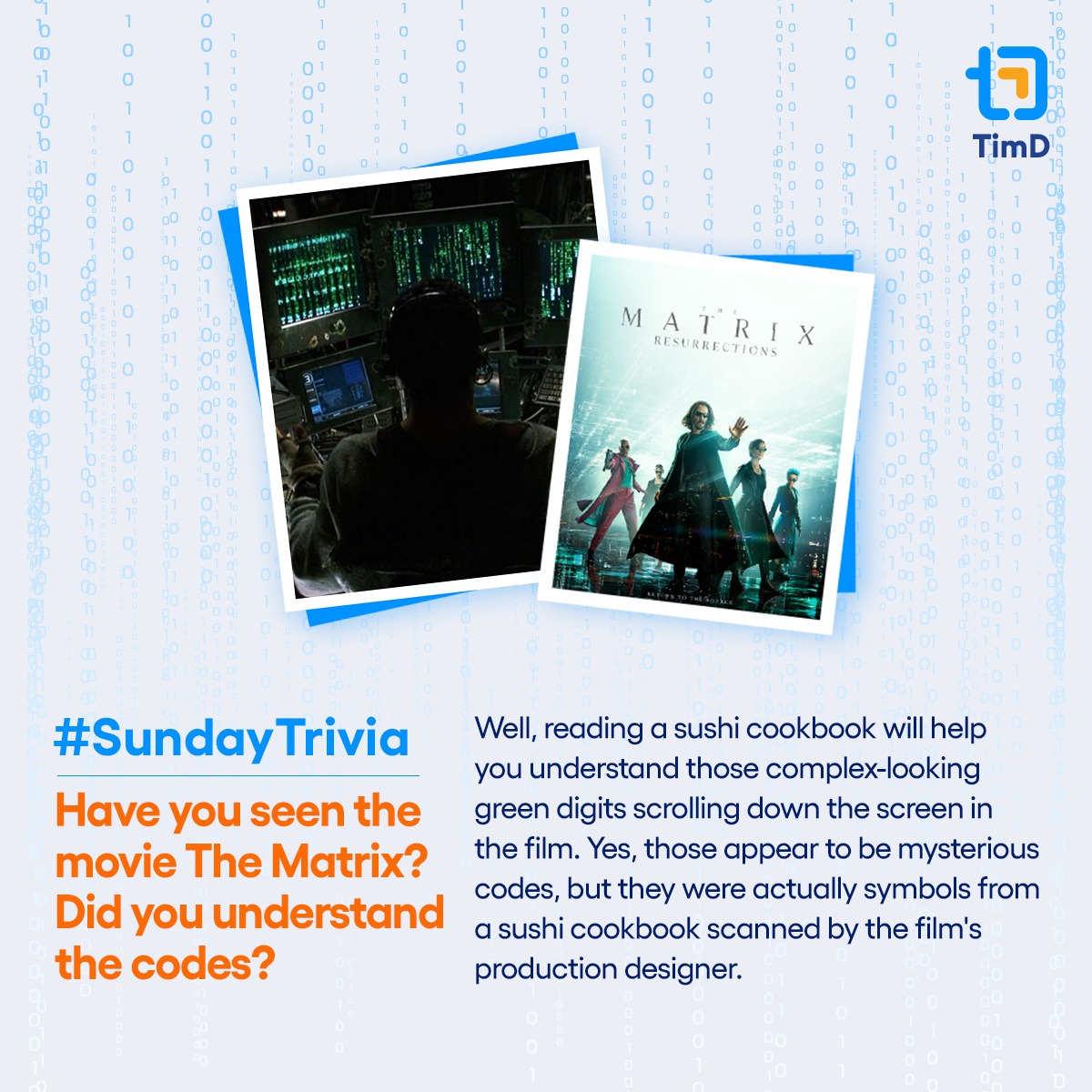 TimDAgency's tweet photo. #SundayFunday #sundayvibes #sundays #sundaymood #sundaynight #sundayafternoon #sundayfun #sundayevening #sundaybestday #SundayTrivia
#DigitalizeYourGoal #TimD #TimDigital #LetsGrowTogether https://t.co/572XG2ETrg