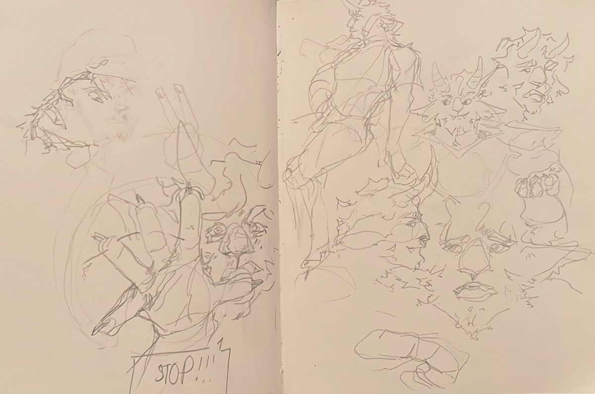 Tom_Jyo's tweet photo. [Sketchbook Dump]
Drawing will give me a great opportunity to work on my fine motor skills again. I hope to draw some more! https://t.co/uCSENaBQEj