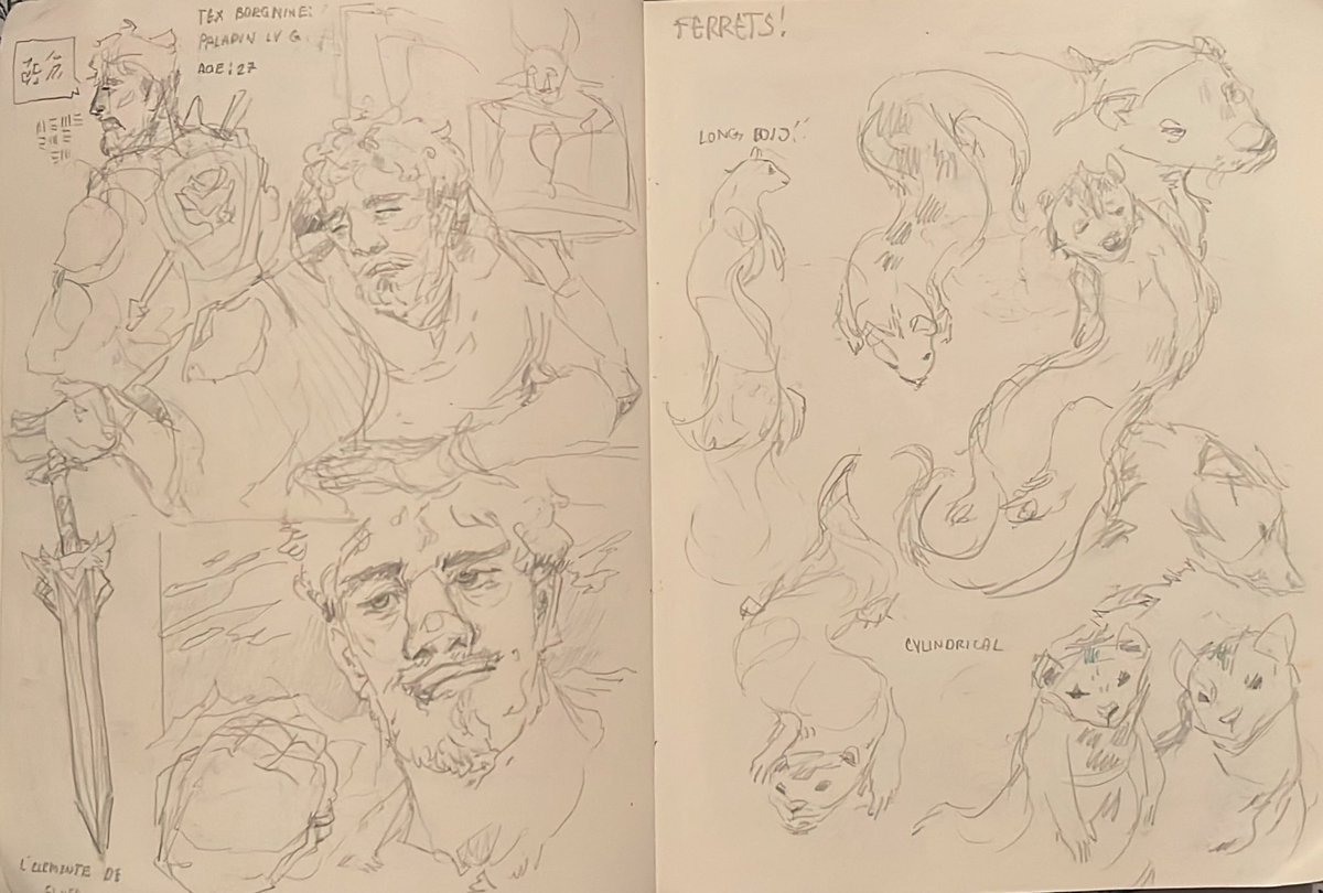 Tom_Jyo's tweet photo. [Sketchbook Dump]
Drawing will give me a great opportunity to work on my fine motor skills again. I hope to draw some more! https://t.co/uCSENaBQEj