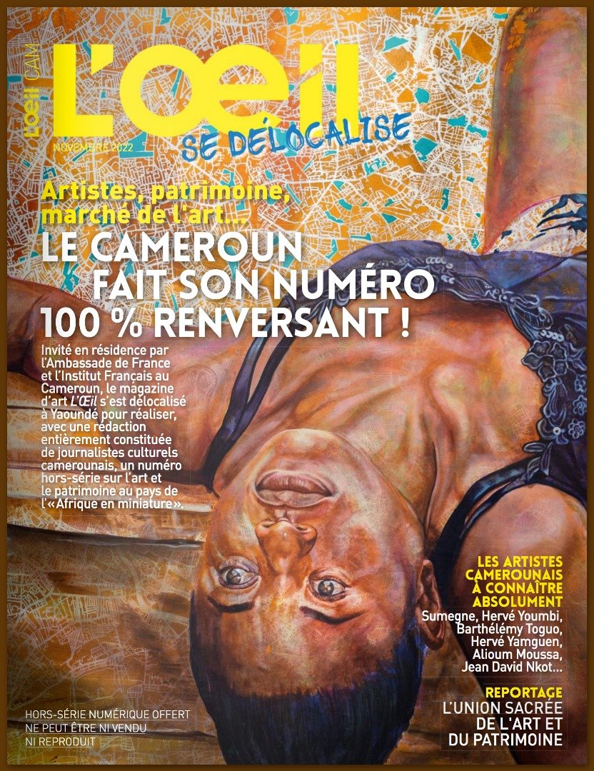 #NovembreNumérique : Le Magazine #lœil s’est délocalisé à Yaoundé pour un hors-série inédit sur le 🇨🇲.
115 pages avec une rédaction de journalistes 100% camerounais à savourer sans modération ⤵️
lejournaldesarts.fr/medias/loeil-s…