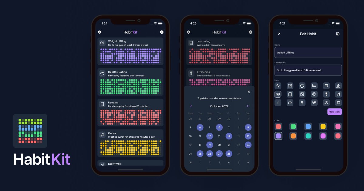 HabitKit tweet media