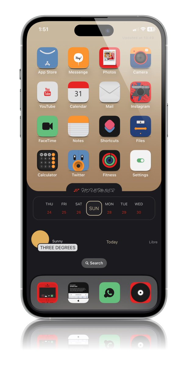 SenumyHelper's tweet photo. Itβs Sunday π
Mock-up By @screenshot_pro
#HTML_Sandbox @#By @Attairdu57slm @kleinmone
follow me @SenumyHelper
icon By @MaeloArt
#iPhone14ProMax #iOS1611 #nojailbreak π₯ https://t.co/jNk6swUCxq