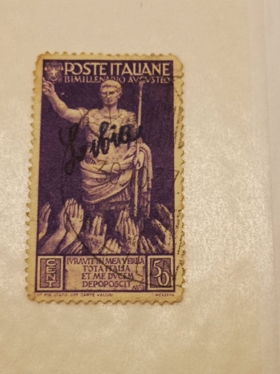 Líbia??? Sembla escrit a mà.