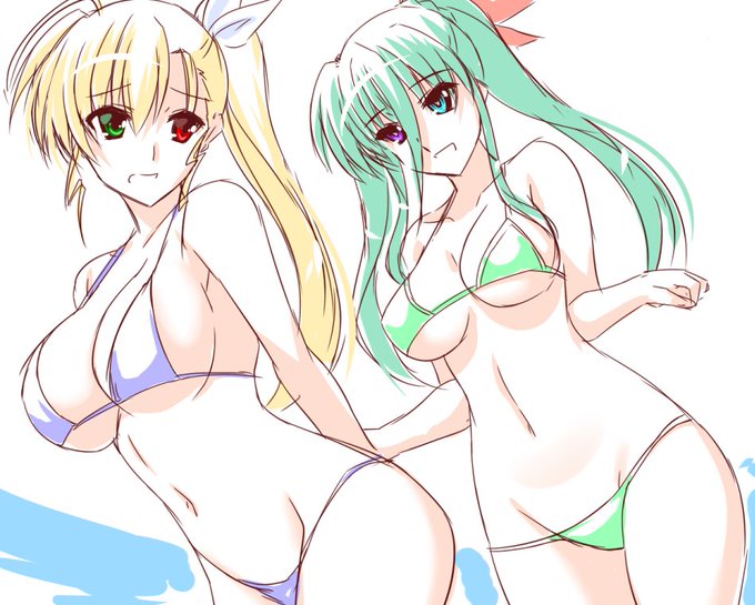 「えっ、今日はヴィヴィオさんに悪戯していいんですか」 