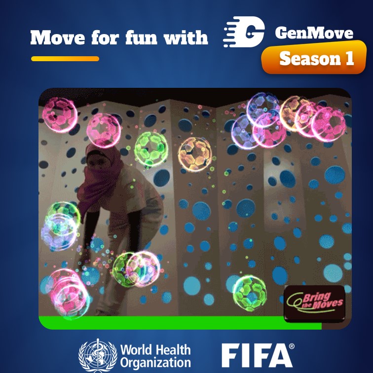 fiona bull (@fiona_bull) on Twitter photo Are you a PE teacher or sports coach- please take a look at the new app which makes activity fun for all kids -free games for PA on mobile devices
Help all children #BeActive & be happier and healthier
Download & use for Free onelink.to/genmove-season1
<a href="/WHO/">World Health Organization (WHO)</a> @FIFA <a href="/GenMoveOfficial/">GenMove Official</a> Are you a PE teacher or sports coach- please take a look at the new app which makes activity fun for all kids -free games for PA on mobile devices
Help all children #BeActive & be happier and healthier
Download & use for Free onelink.to/genmove-season1
<a href="/WHO/">World Health Organization (WHO)</a> @FIFA <a href="/GenMoveOfficial/">GenMove Official</a>
