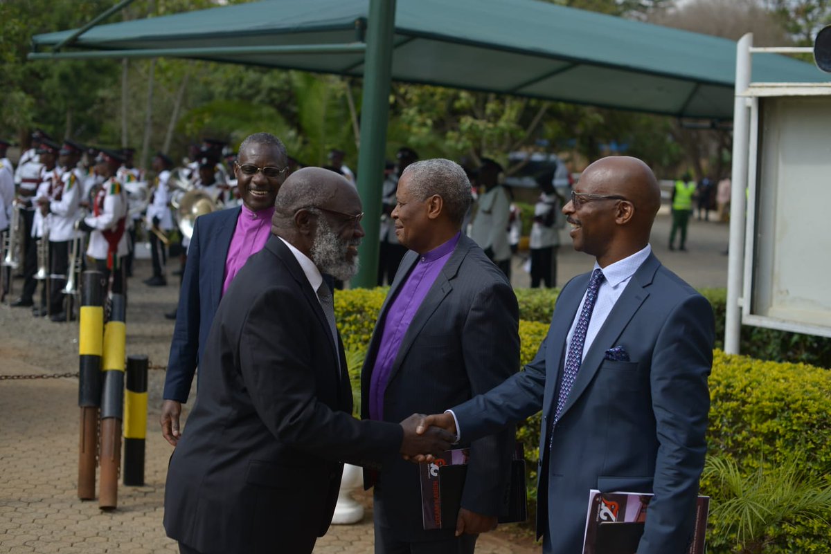 CITAM_Karen's tweet photo. President @WilliamsRuto his deputy @rigathi , Nairobi governor @SakajaJohnson and our bishop emeritus @BonifesAdoyo joined other faithfuls in celebrating Citam Karen silver jubilee.

#MyCITAMKaren #CITAMKarenat25 #WhereChristIsTheAnswer #RadiatingHisGlory https://t.co/LmkCwc22GO
