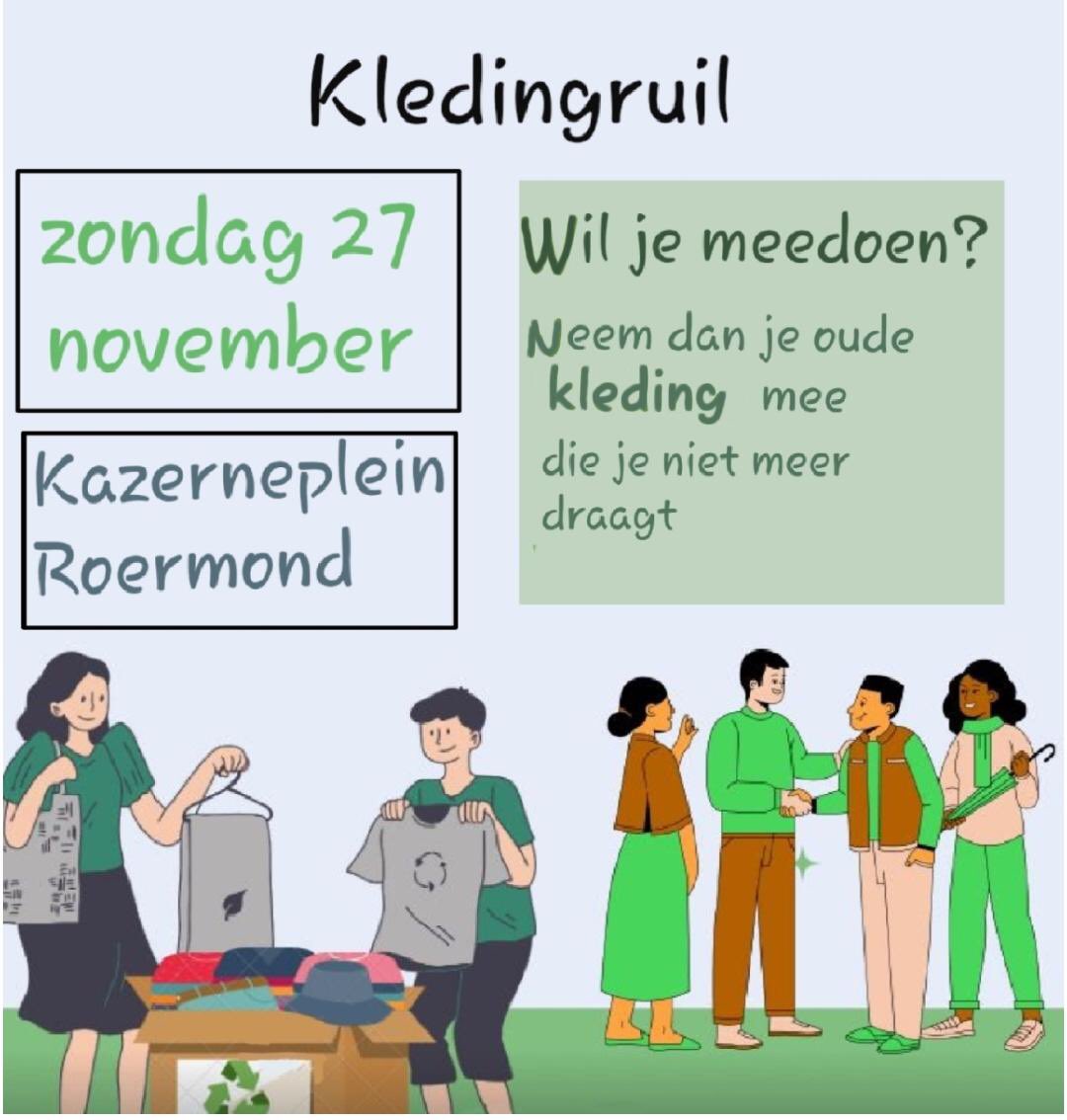ForFutureRM's tweet photo. Vandaag is de dag! Neem je niet meer gedragen kleding mee en kom kijken of je er wat leuks tussen ziet liggen! https://t.co/wqWGPlCTtJ