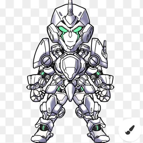 【進捗ツイ4】現在picrewにてヒーロー・怪人生成キャラメーカー #バイオニクスアニマ を作成中!今日は作成中のパーツからロボ系の素体ボディ2種とアーマーを紹介!アーマーの隙間から見える素体の違いで結構印象が変わったりします 