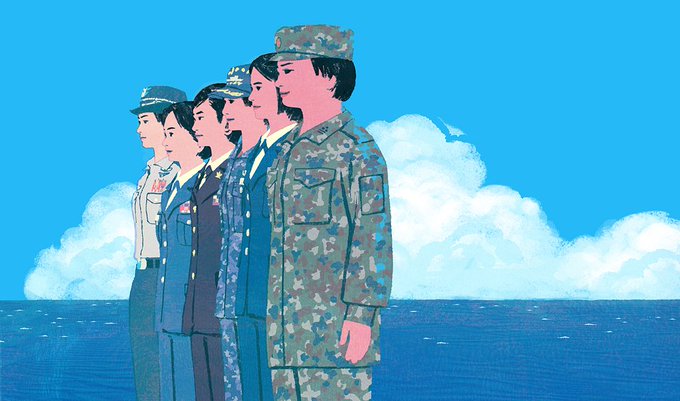 「軍帽 複数の女性」のTwitter画像/イラスト(新着)｜3ページ目