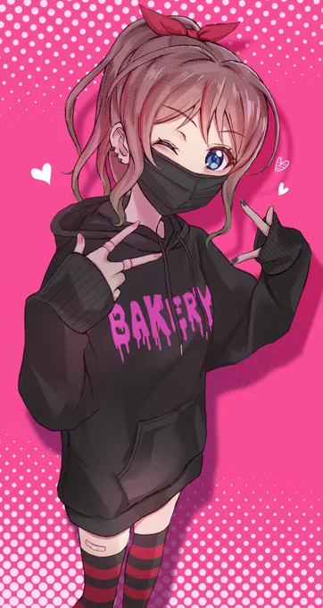 地雷系沙綾#bandoriart #バンドリ 