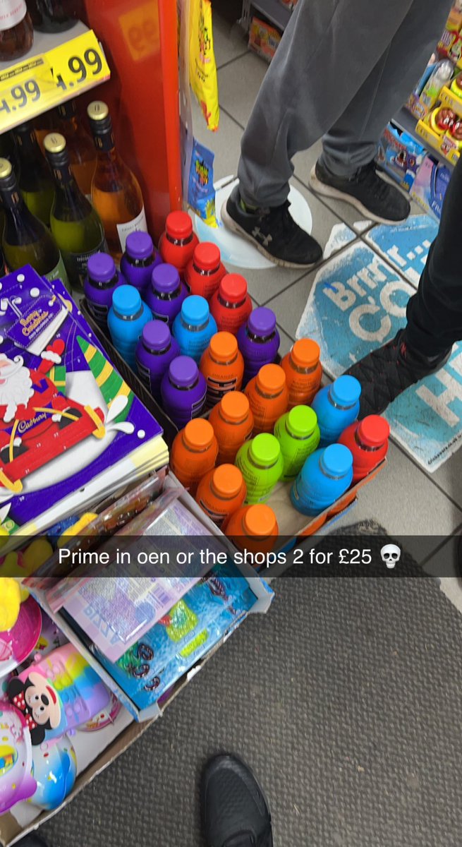 local shop in my area is selling prime for £25 for 2 this is getting crazy 🤣 <a href="/KSI/">ksi</a> <a href="/PrimeHydrate/">DrinkPrime</a>