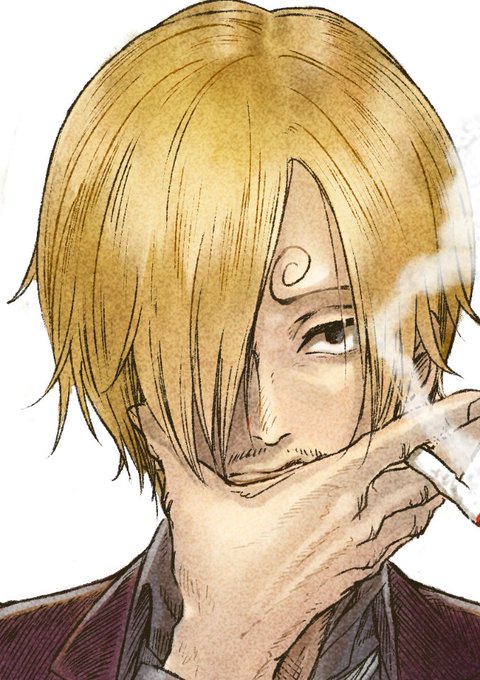 「sanji (one piece) white background」Fan Art(Latest)