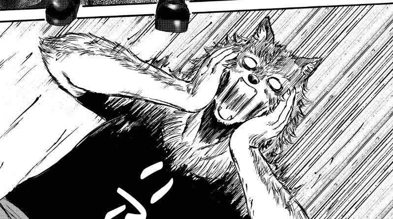 なんか仕上げしてる。 