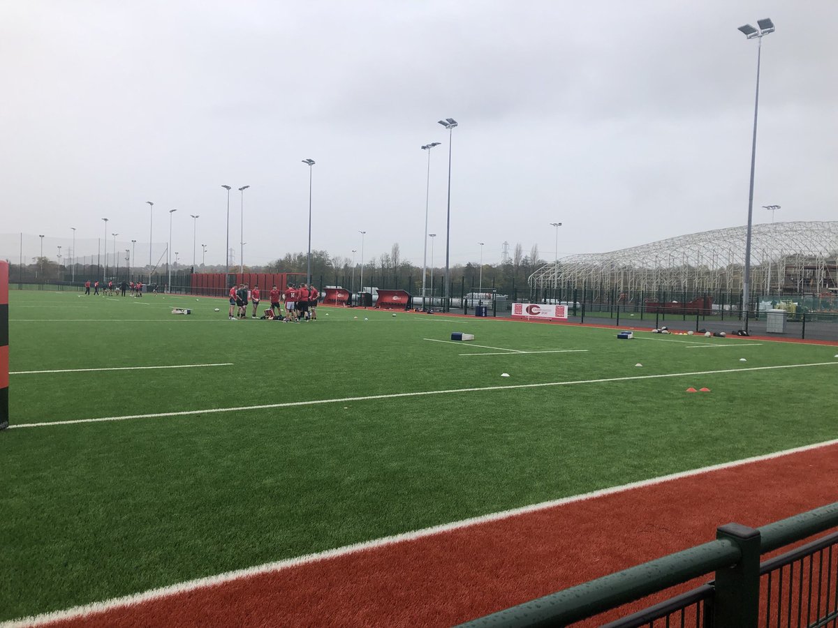 Great to see academy and age grade coaches supporting ⁦@welshexiles⁩ 16’s & 17’s assessment day at the increasingly impressive Llanrumney home of ⁦@CardiffUni_RFC⁩