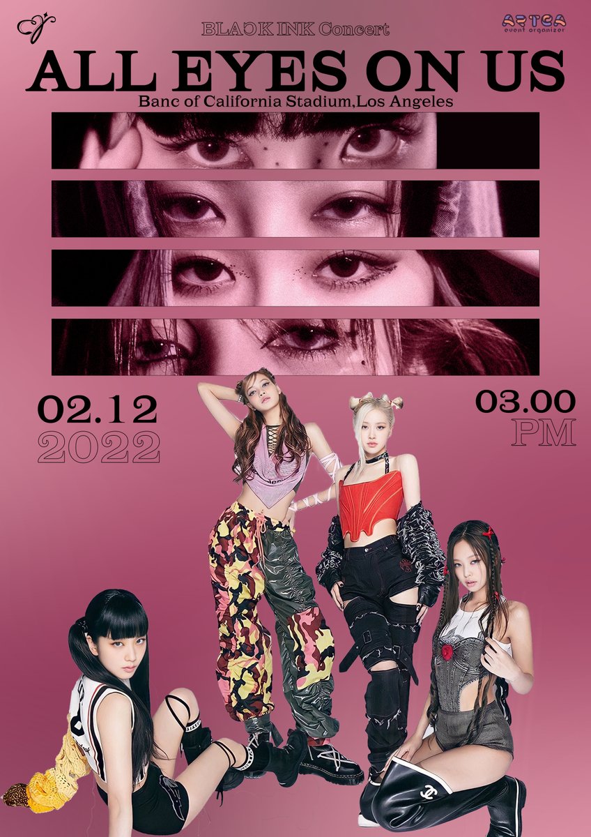 ⠀

ㅤㅤㅤ𝐁𝐋𝐀𝐂𝐊 𝐈𝐍𝐊
ㅤㅤㅤ𝐀𝐋𝐋 𝐄𝐘𝐄𝐒 𝐎𝐍 𝐔𝐒
ㅤㅤㅤCONCERT
ㅤㅤㅤ━━━━━━ ✦ ✦ 

ㅤㅤㅤTickets available at
ㅤㅤㅤ🎟️ bit.ly/ALLEYESONUS

ㅤㅤㅤ2. 12. 22
ㅤㅤㅤBanc of California Stadium
ㅤㅤㅤLos Angeles 

  ㅤㅤ #BLACK_INK
ㅤㅤ   #ALL_EYES_ON_US

⠀