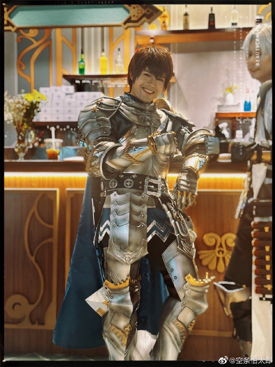 komichi5519's tweet photo. #FF14 New FFXIV themed restaurant in Shanghai.  so excited to be invited here yesterday.😆😆😆 https://t.co/kSOXzK1ROi