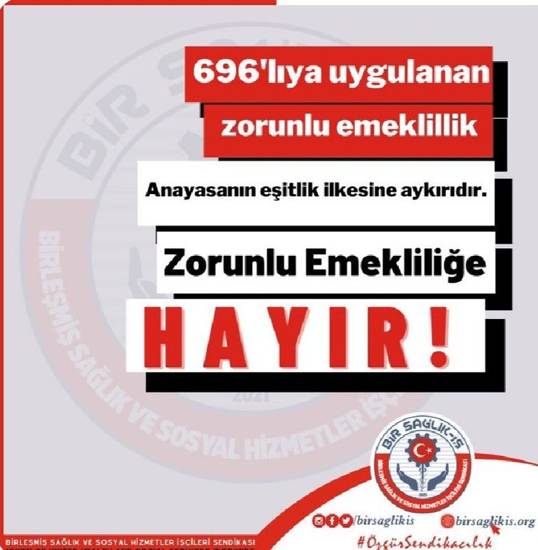 LOKMANBLGN2's tweet photo. #zorunluemeklilikistemiyoruz. Zorunlu yada eyt li binlerce 696 khk lı işsiz kalacak. @RTErdogan @vedatbilgn @meral_aksener @kilicdarogluk @AYMBASKANLIGI @dbdevletbahceli @akbasogluemin @TBMMGenelKurulu @faikoztrak @turkiskonf. @MhpTbmmGrubu https://t.co/56acVTRB17