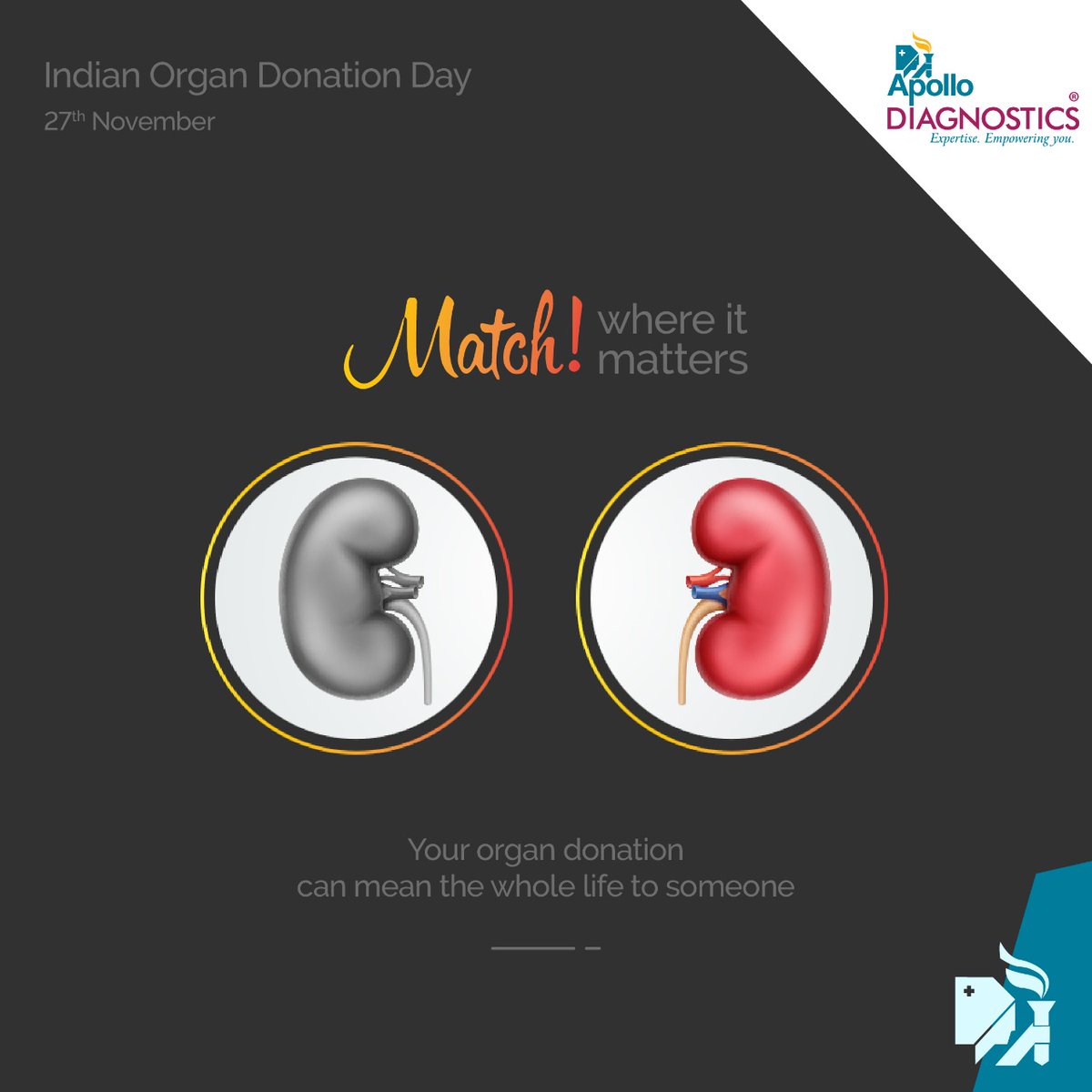 apollodiag's tweet photo. Your healthy organs can be extremely useful to someone after you die. Be proud, donate your organs.
#NationalOrganDonationDay #ApolloDiagnostics #TestWithApollo #DonateYourOrgans #KidneyDonation https://t.co/nuMP7qhUSy