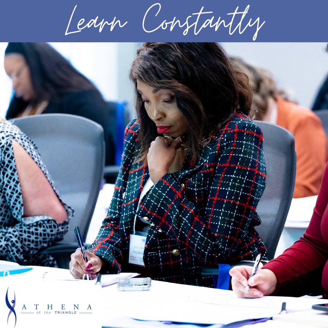 ATHENAtriangle's tweet image. “The ability to learn is the most important quality a leader can have.” - Padmasree Warrior 

#LearnConstantly #ATHENAoftheTriangle #RaleighBusinesses #WomenLeaders #BecomingATHENA