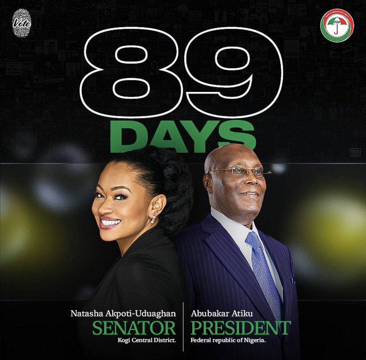 DrealAdo's tweet photo. My joy is that their election is same day &amp; they’ll both win. Liberate Kogi Central &amp; rescue Nigeria. @NatashaAkpoti is the biggest opposition &amp; worst nightmare of Yeye Bello. https://t.co/vYv30Ur1F2
